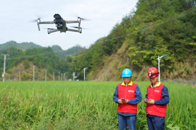 無人機巡檢,助力迎峰度夏保供電