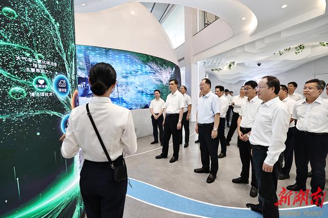 湖南省委副書記、省長毛偉明調(diào)研新型電力系統(tǒng)建設(shè)情況