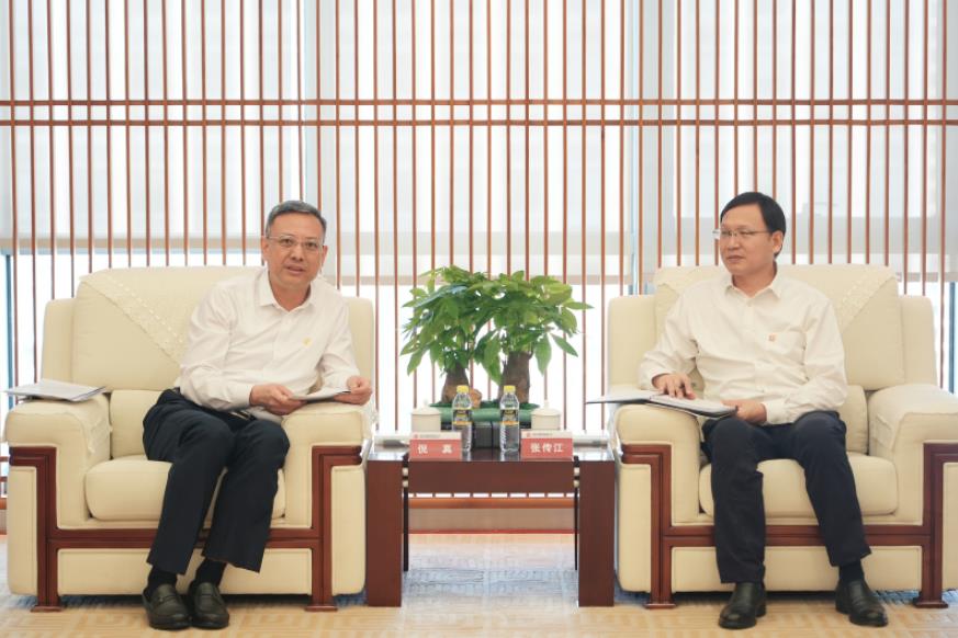 中國(guó)能建黨委副書記、總經(jīng)理倪真與中國(guó)大唐總經(jīng)理張傳江會(huì)談