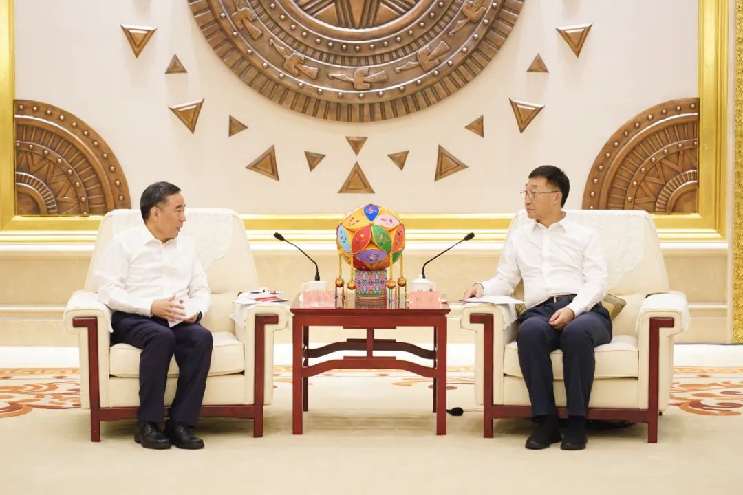 中國能建黨委書記、董事長宋海良拜會廣西壯族自治區(qū)黨委書記劉寧