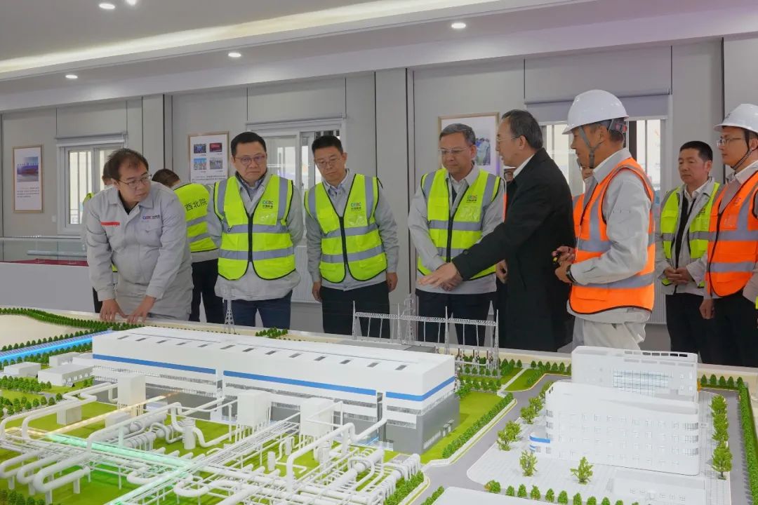 中國能建黨委副書記、總經(jīng)理倪真赴玉門光熱、酒泉壓氣儲能項目開展調(diào)研