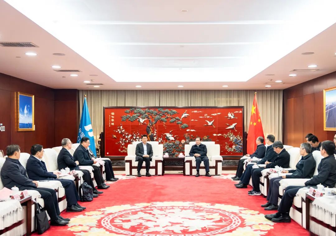 華電集團黨組書記、董事長江毅會見揚州市委書記王進健