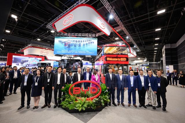 比亞迪攜T9R 電動重卡亮相SITCE，深度開拓亞太市場新征程