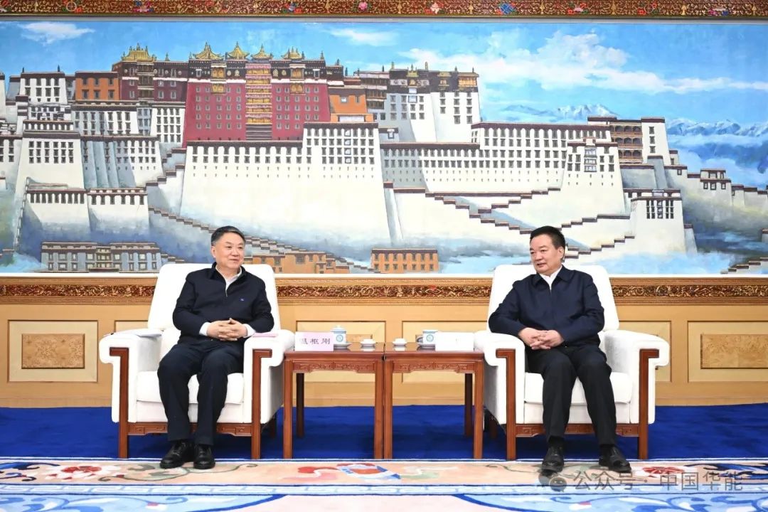 華能集團(tuán)董事長(zhǎng)、黨組書記溫樞剛拜會(huì)西藏自治區(qū)黨委書記王君正