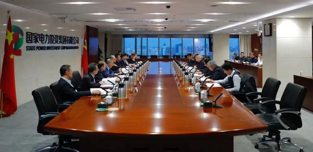 國家電投總經(jīng)理、黨組副書記栗寶卿會見東方電氣總經(jīng)理、黨組副書記張彥軍