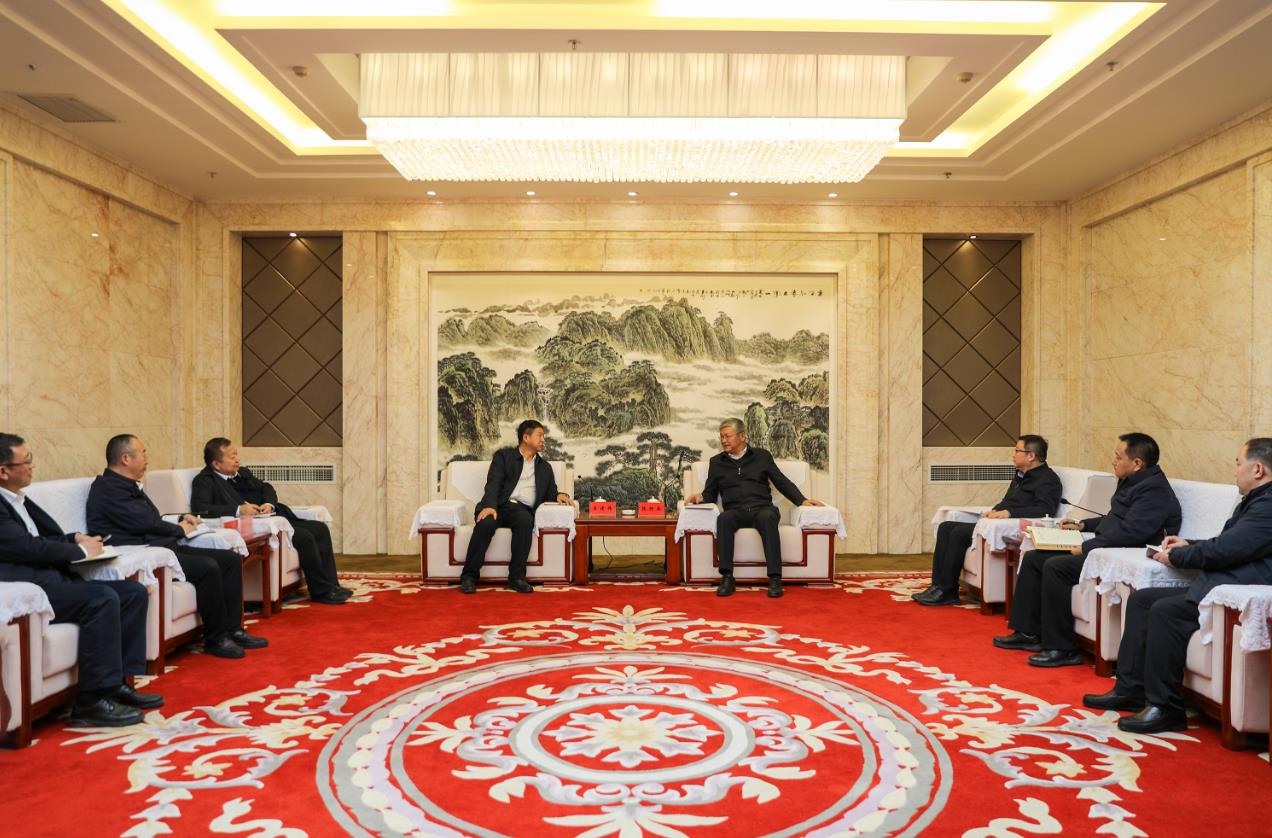 大唐甘肅公司黨委書記、董事長(zhǎng)王建偉拜會(huì)隴南市委書記張柯兵、市長(zhǎng)劉永革