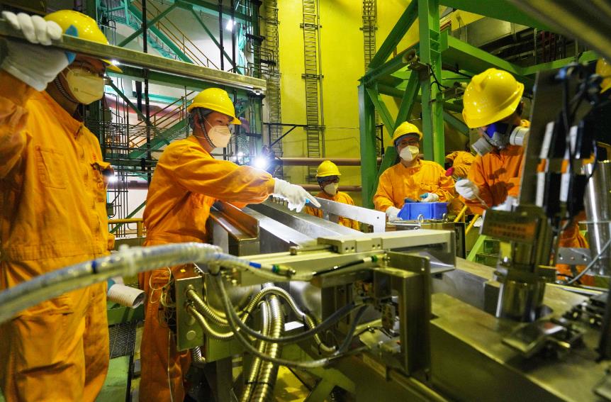 我國首個商用堆在線輻照生產同位素裝置成功投運