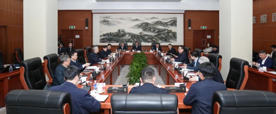 中核集團(tuán)會(huì)見(jiàn)東方電氣集團(tuán)總經(jīng)理、黨組副書(shū)記張彥軍一行