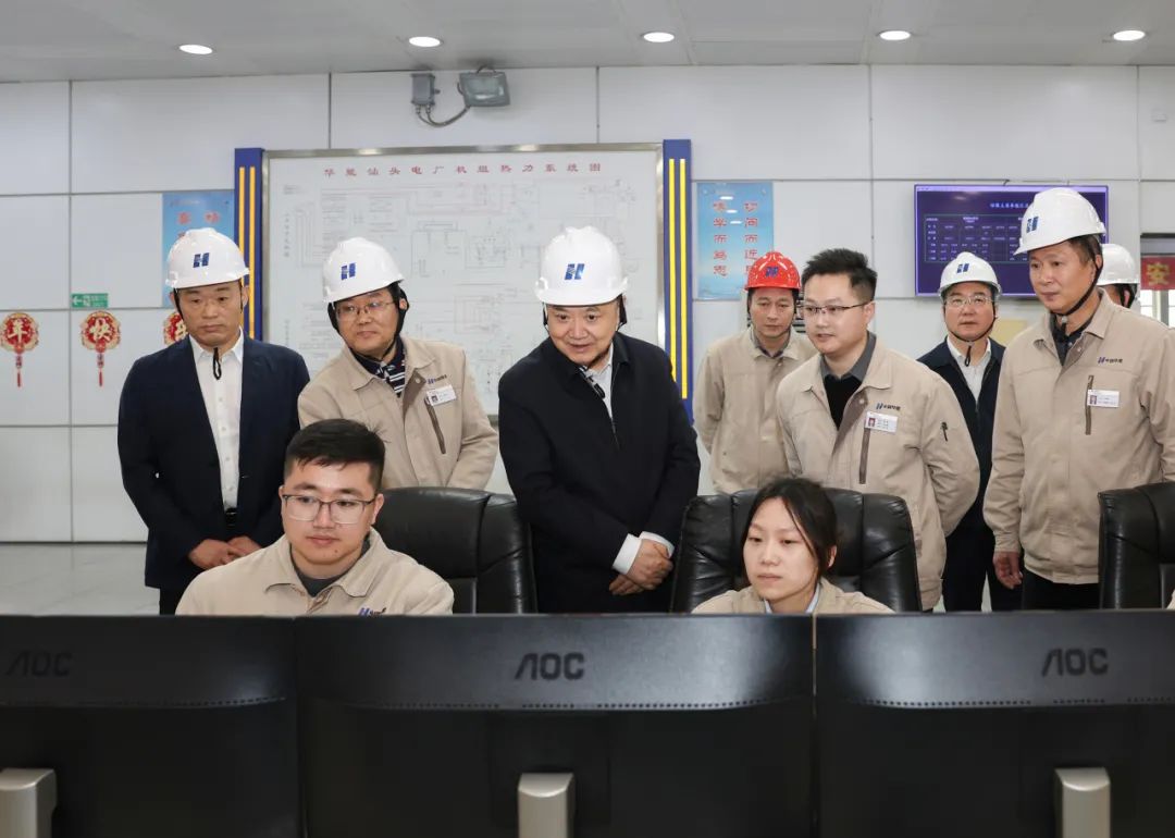 華能集團董事長、黨組書記溫樞剛到南方分公司調研