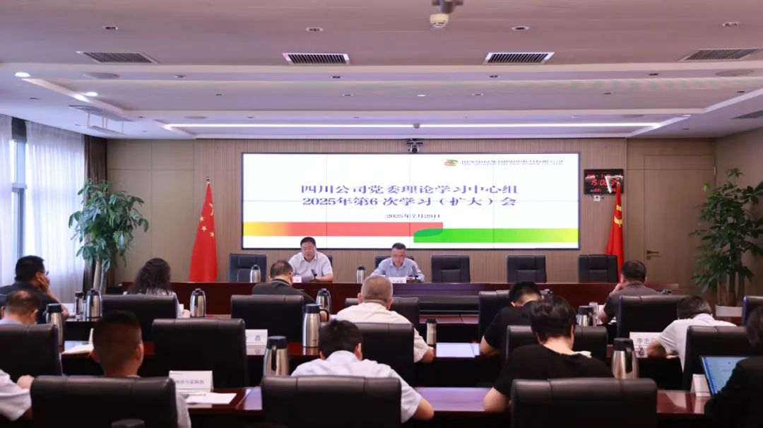 國家電投四川公司黨委理論學(xué)習(xí)中心組開展人工智能、數(shù)字化轉(zhuǎn)型專題學(xué)習(xí)研討